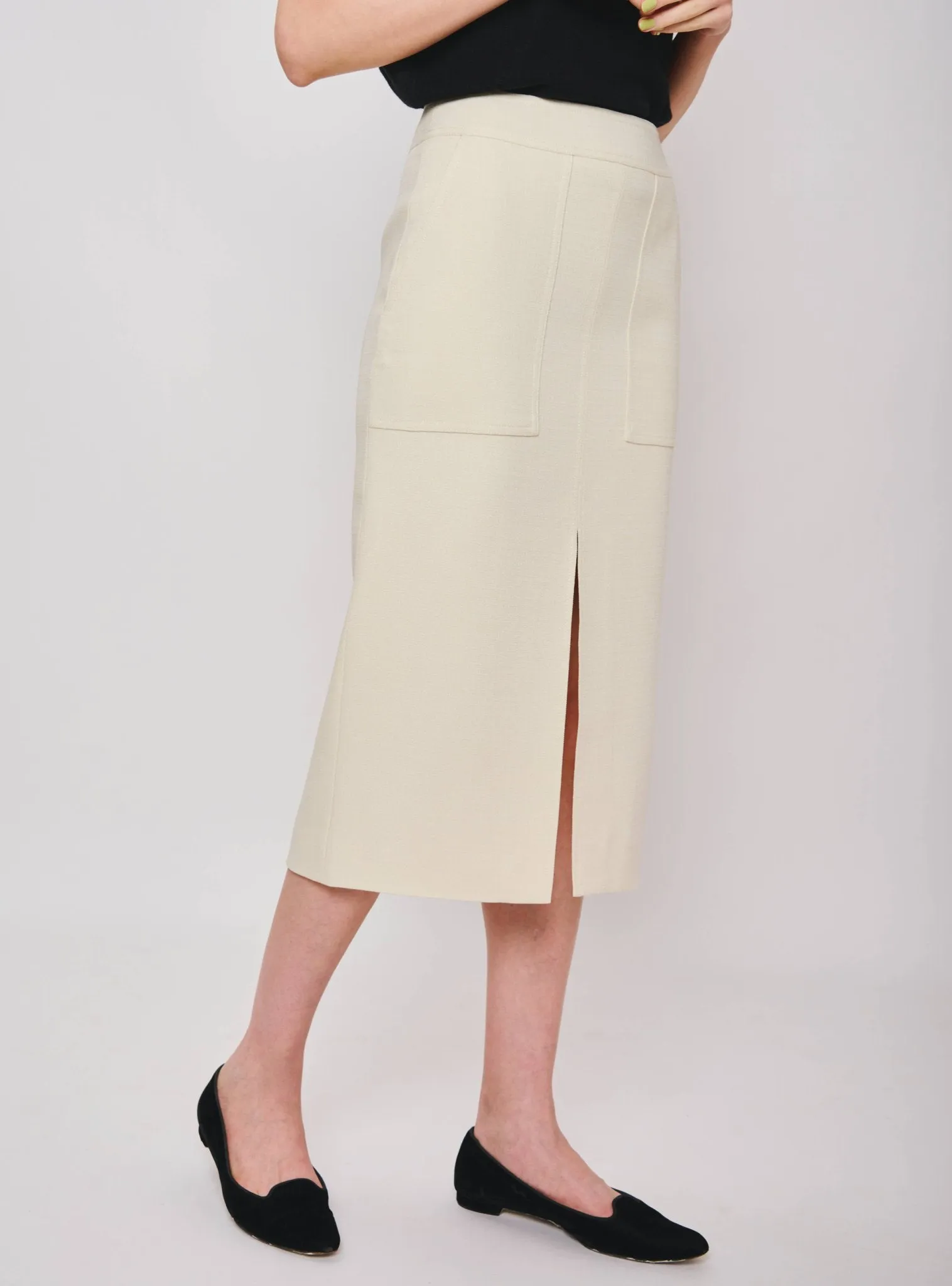JAS midi skirt (Milk)