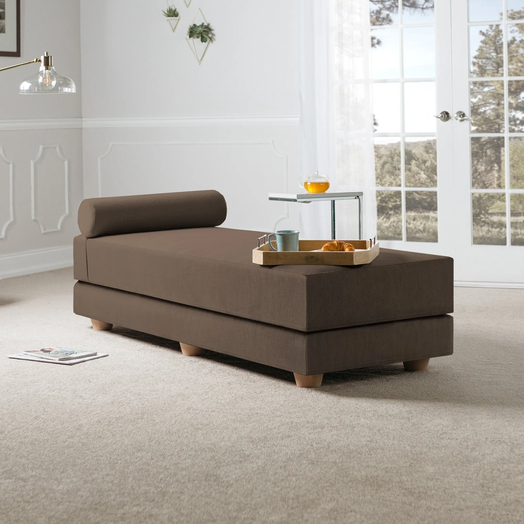 Jaxx Alon Convertible Queen Daybed & Mattress