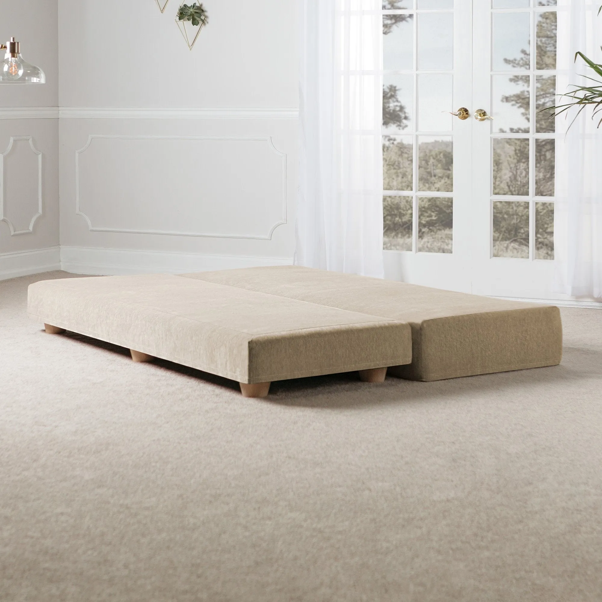 Jaxx Alon Convertible Queen Daybed & Mattress
