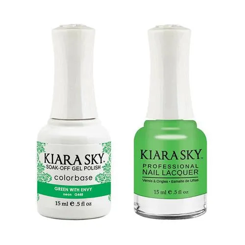 Kiara Sky Classic Gel & Polish Duo - #448 Green With Envy