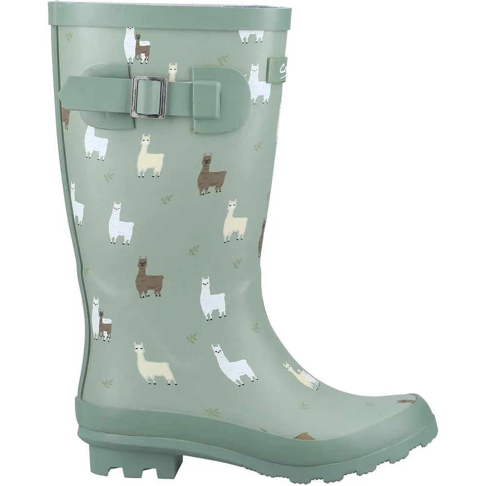 Kids Farmyard Wellingtons Alpaca