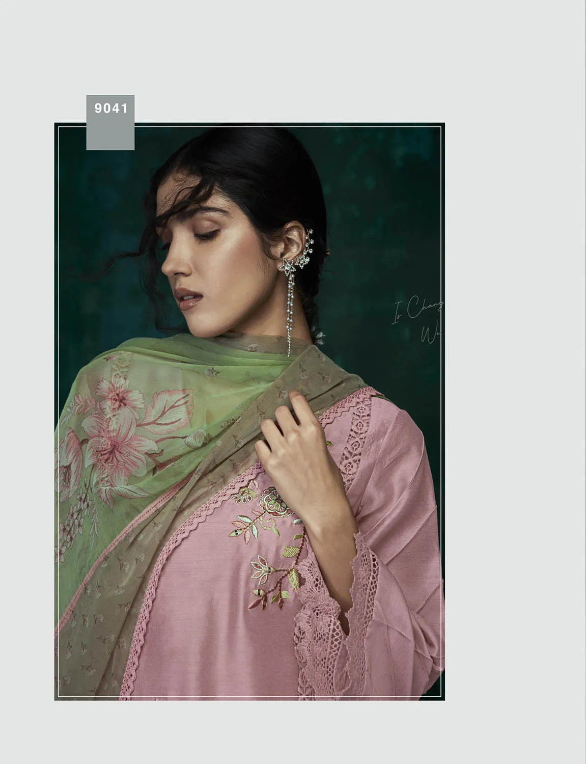 Kimora Latest Pure Cotton Satin Unstitched Women Suit Set