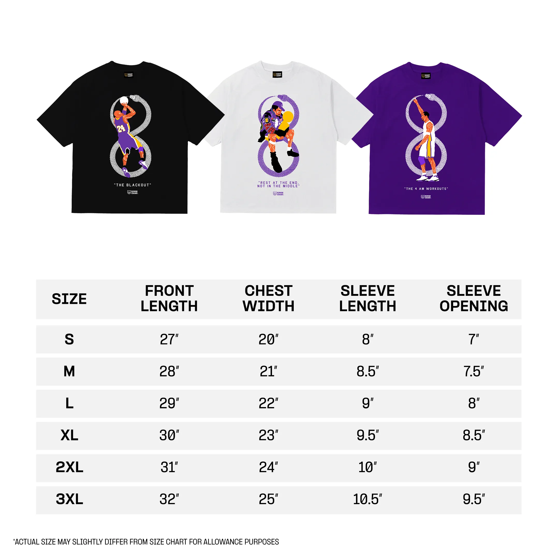 KOTC Kobe “Rest at the End, Not in the Middle” - White