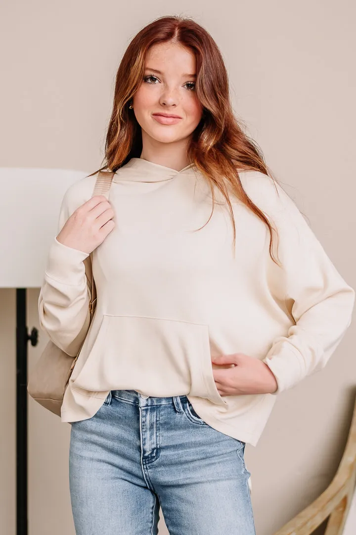 Let's Lounge Pocket Hoodie | Alpaca