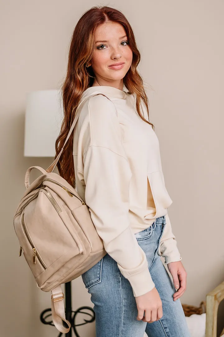 Let's Lounge Pocket Hoodie | Alpaca
