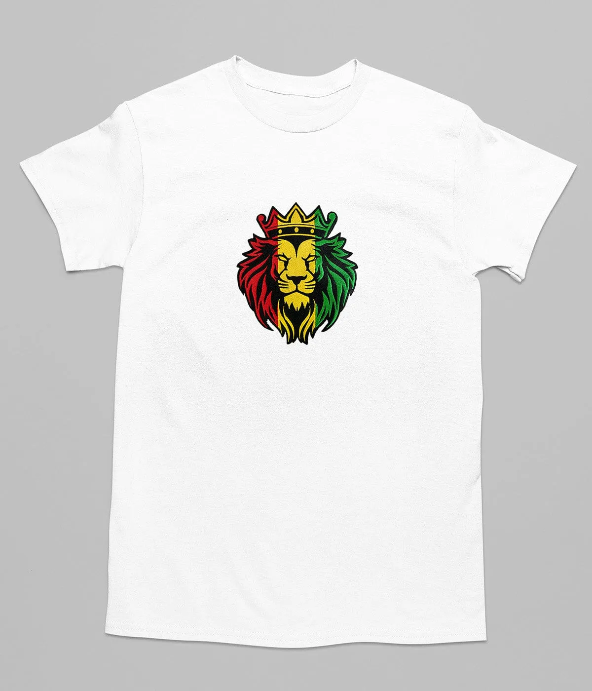 Lion Crown Embroidered T-shirt