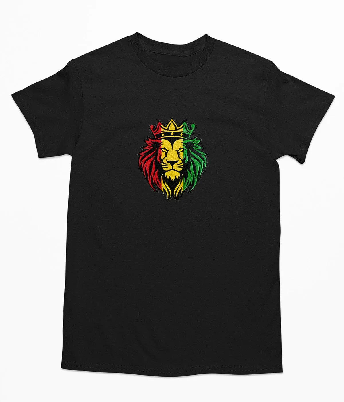 Lion Crown Embroidered T-shirt