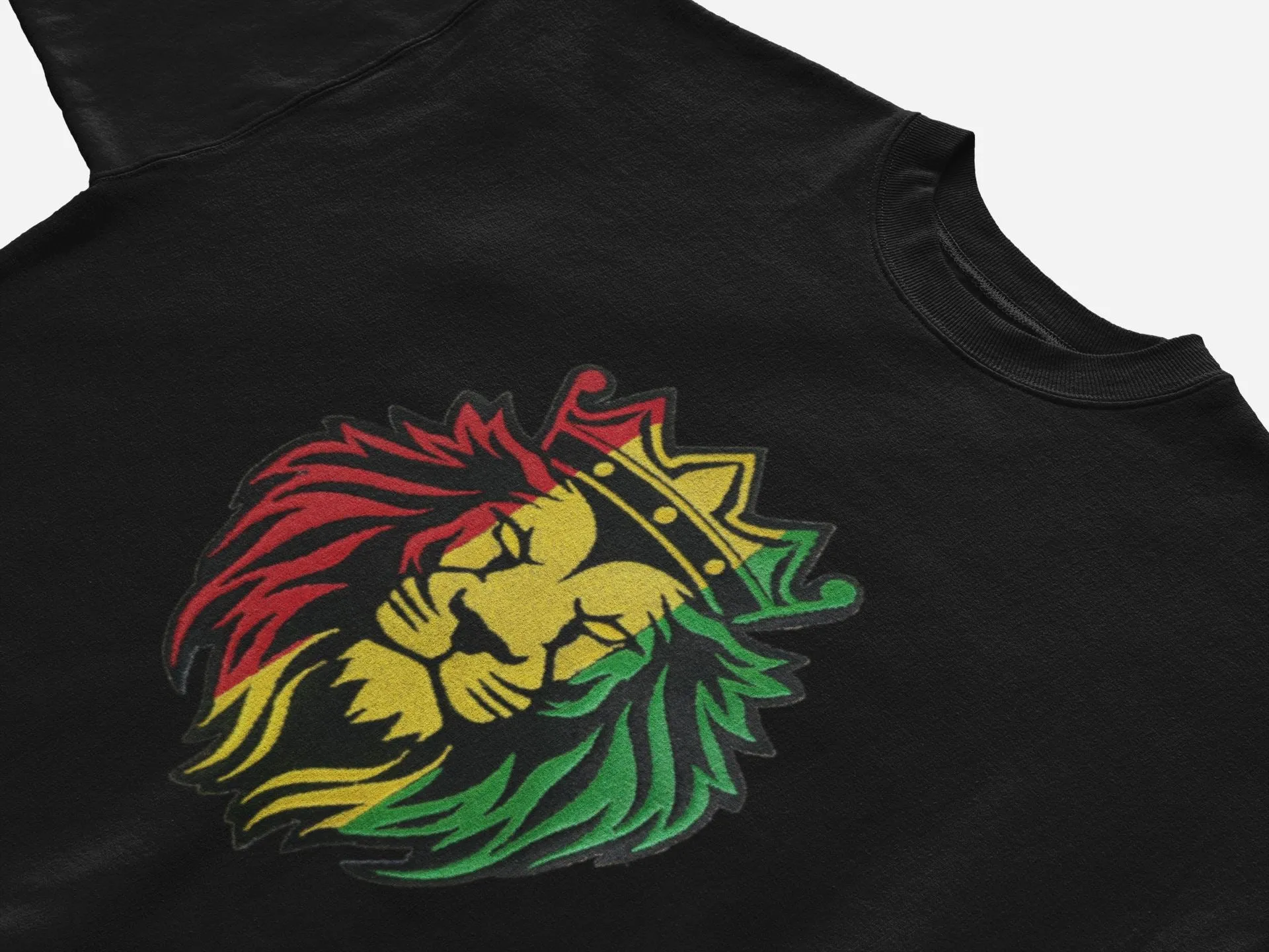 Lion Crown Embroidered T-shirt