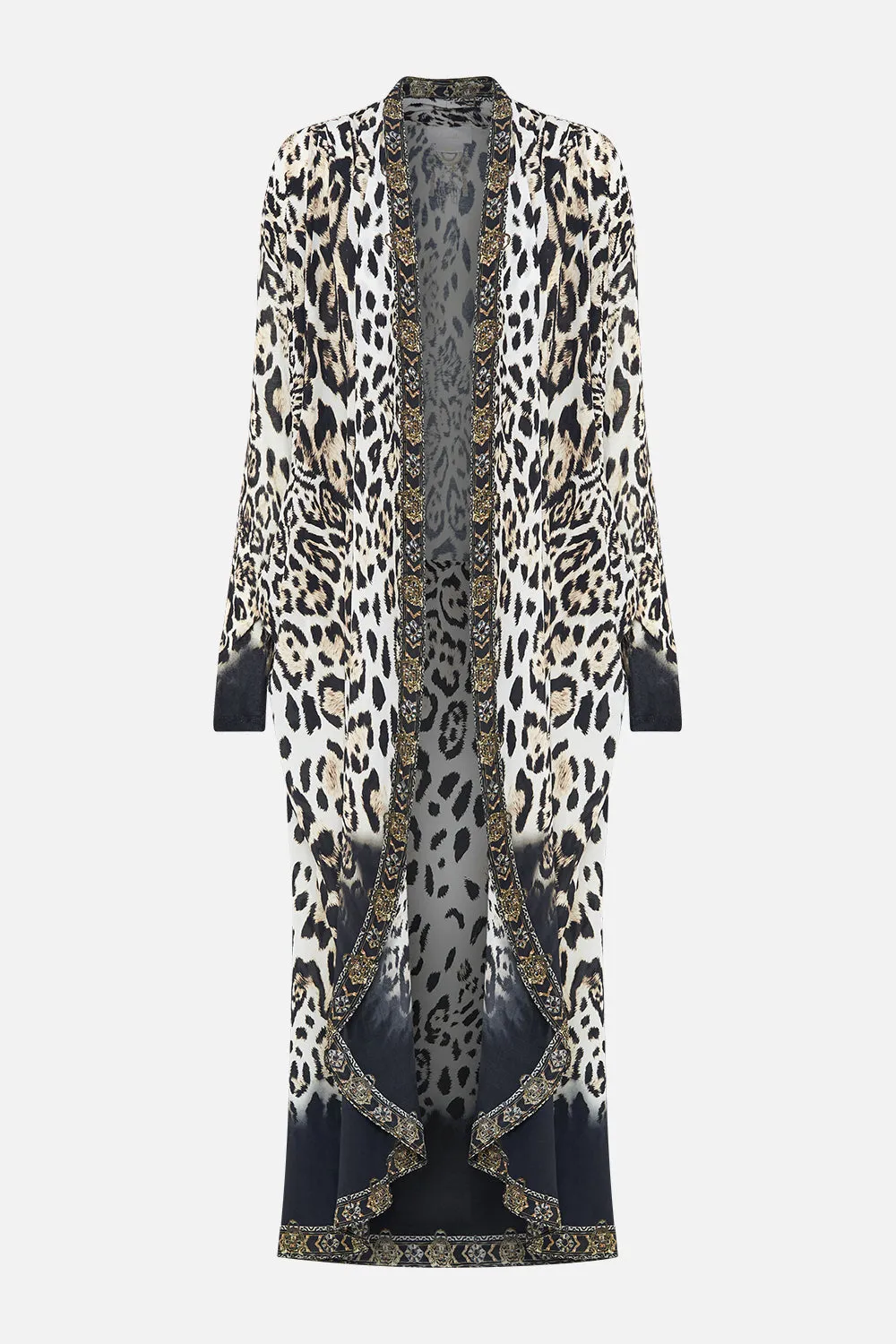 LONG CASUAL JACKET WITH POCKETS COOL FOR CATS
