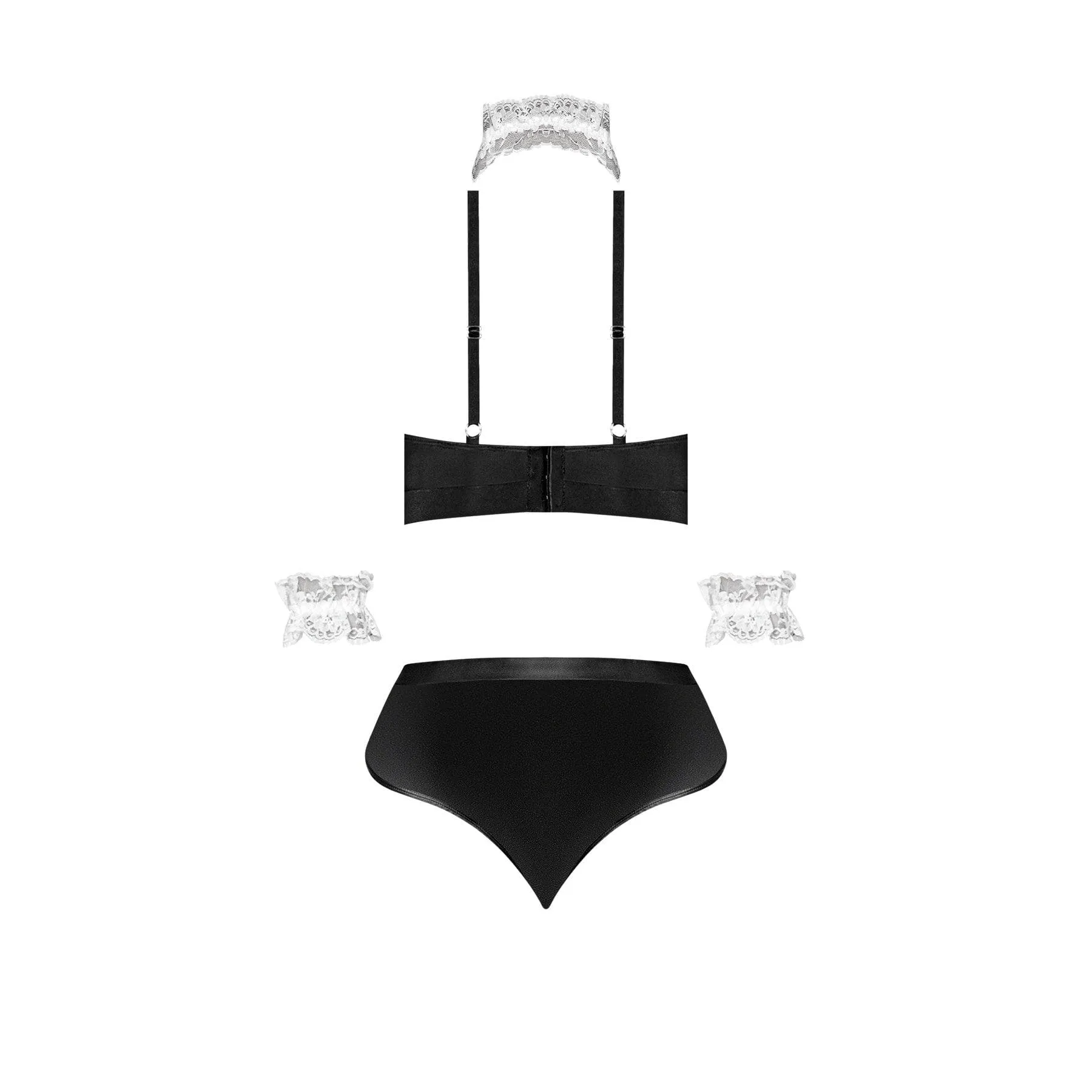 Magic Silk Dress Up Dirty Deeds Costume Black