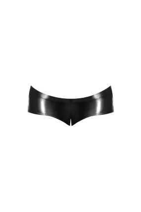 Magic Silk Hard Candy Low Rise Split Crotch Boyshort Black