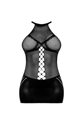 Magic Silk Seamless Halter Dress Black One Size