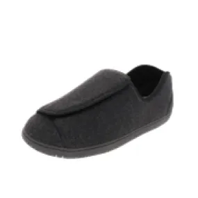 Mens Foamtreads "Doctor 2" Extra-Depth Slipper - Black