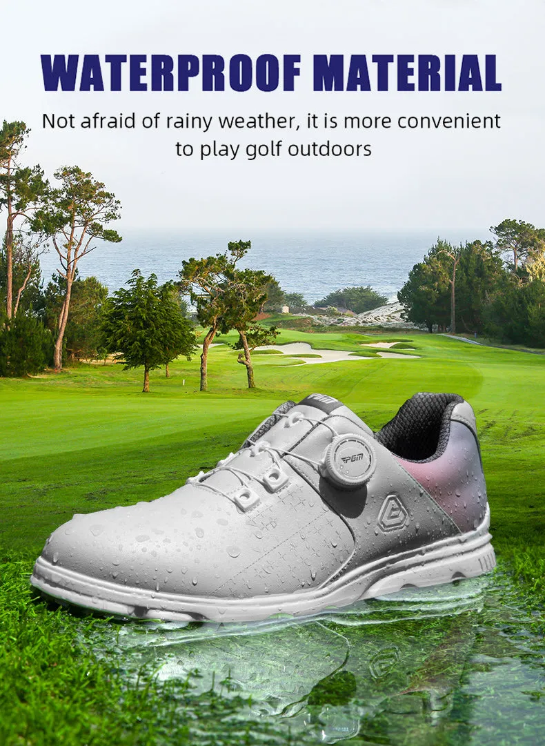 Men's Spikeless Waterproof Golf Shoe