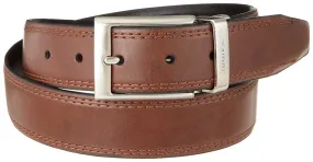 Nautica Men's Saddle Leather Reversible Belt