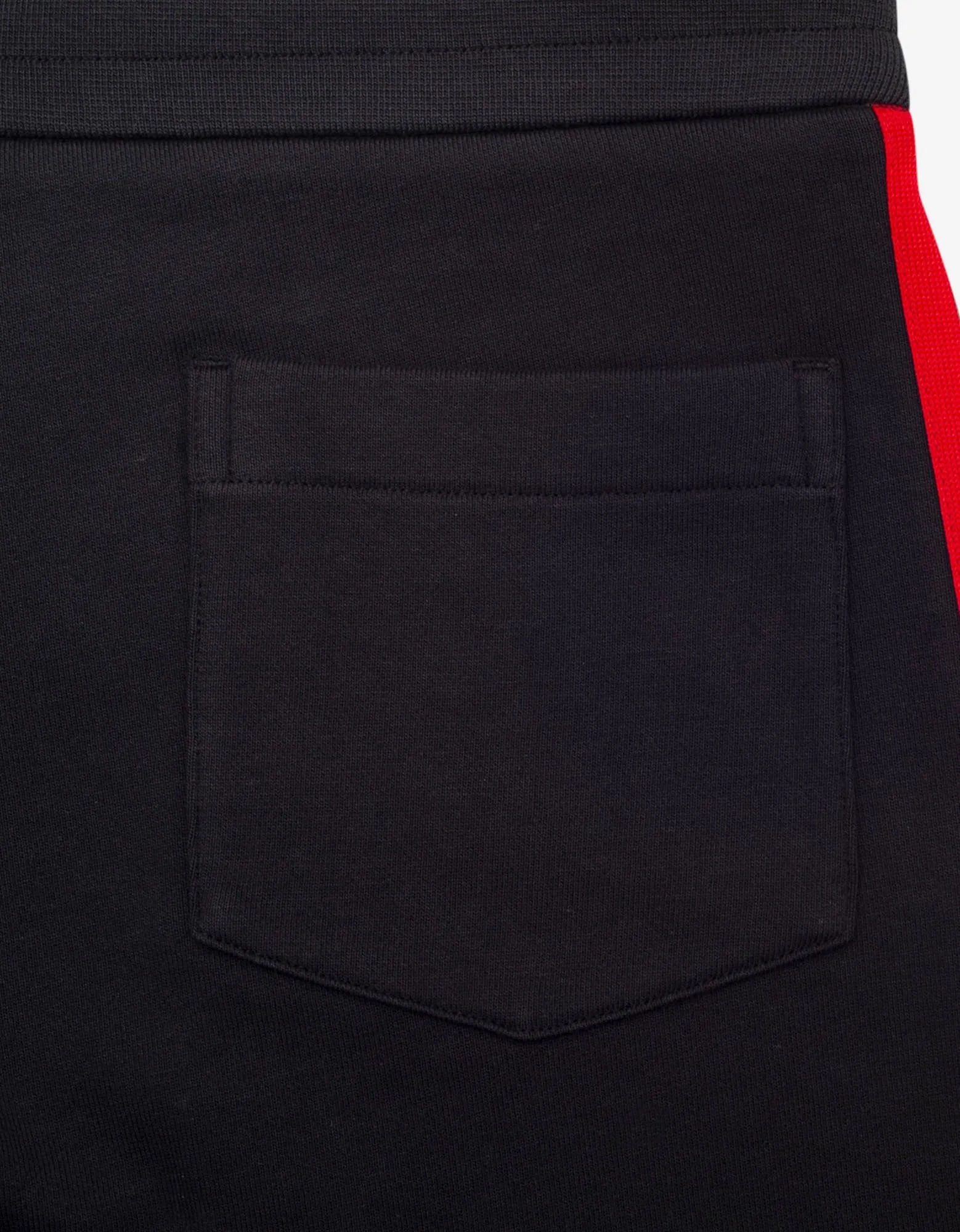 Navy Blue Tricolour Tape Sweat Shorts