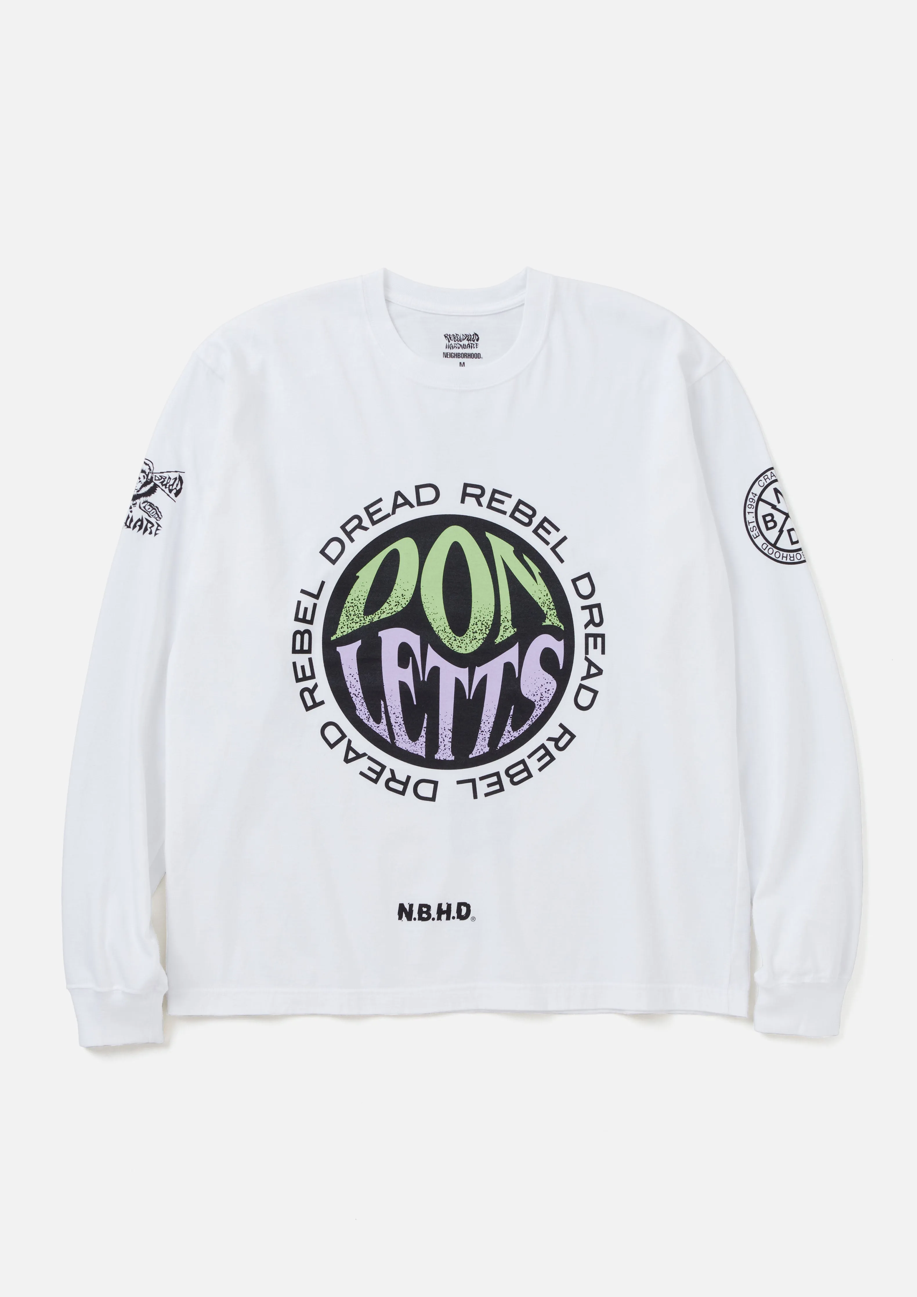 NH X REBEL DREAD HARDWARE . TEE LS