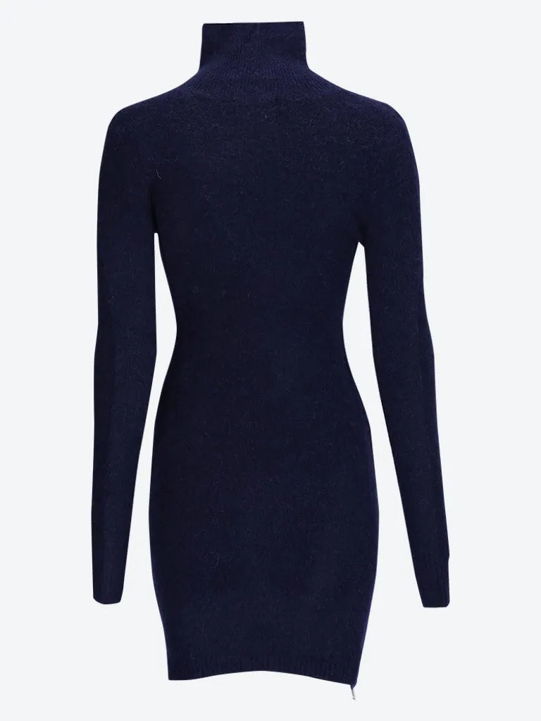 Ohara alpaca mini dress