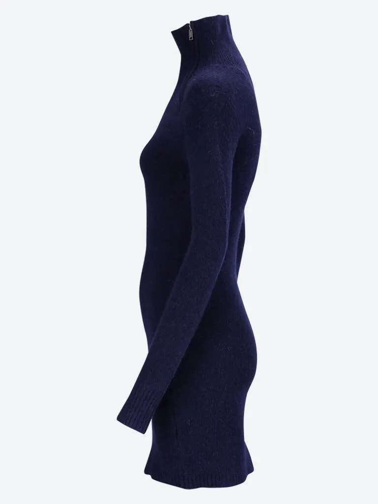 Ohara alpaca mini dress