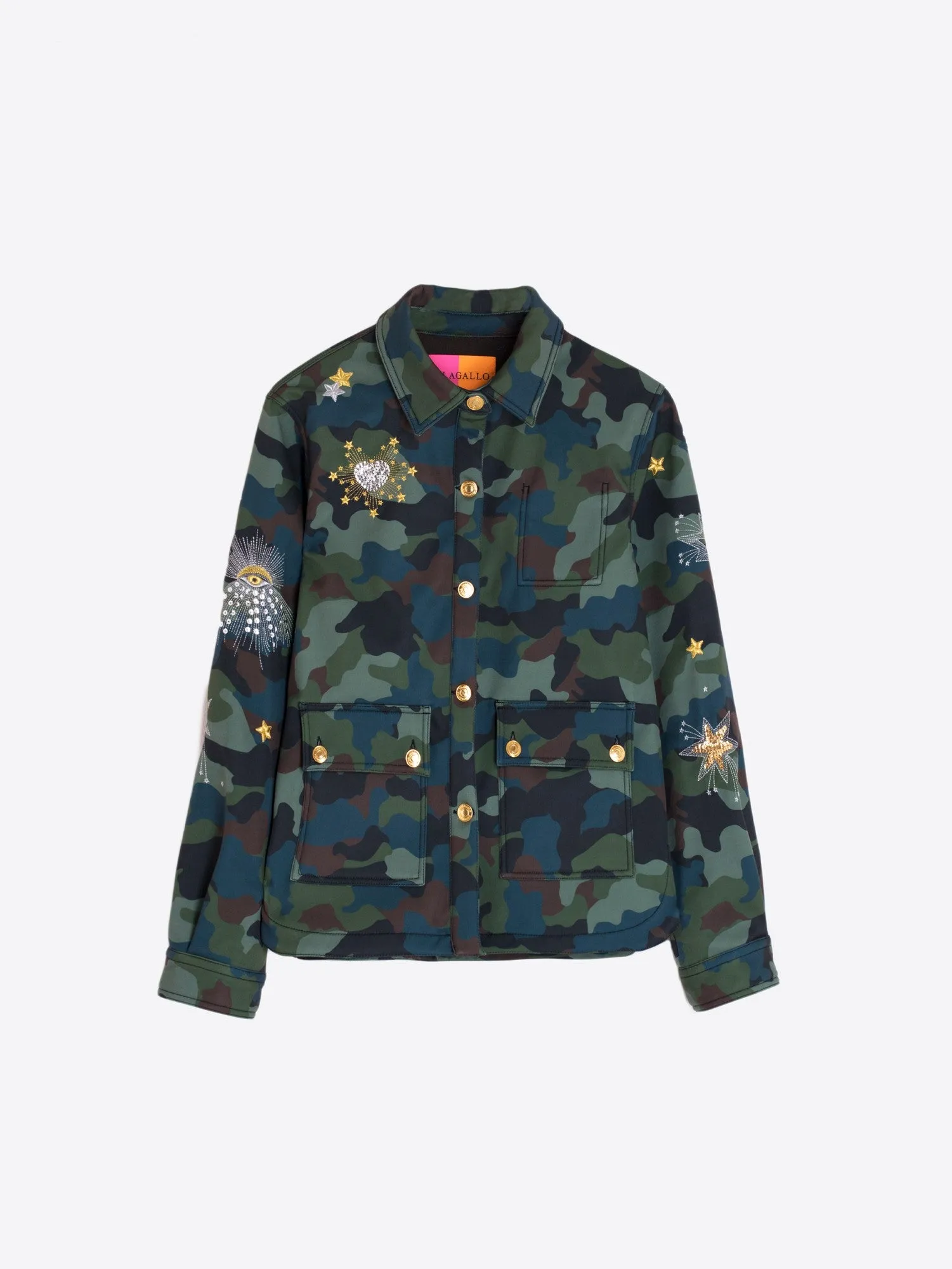 Olivia Camo Shacket