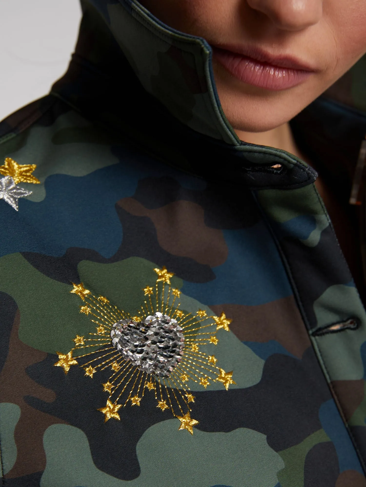 Olivia Camo Shacket