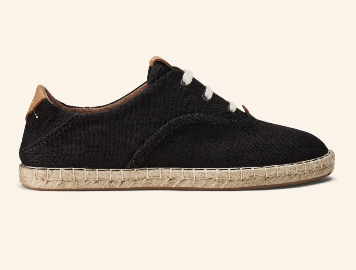 Olukai Women's Kaula Pa'a Li Black/Black 204634040