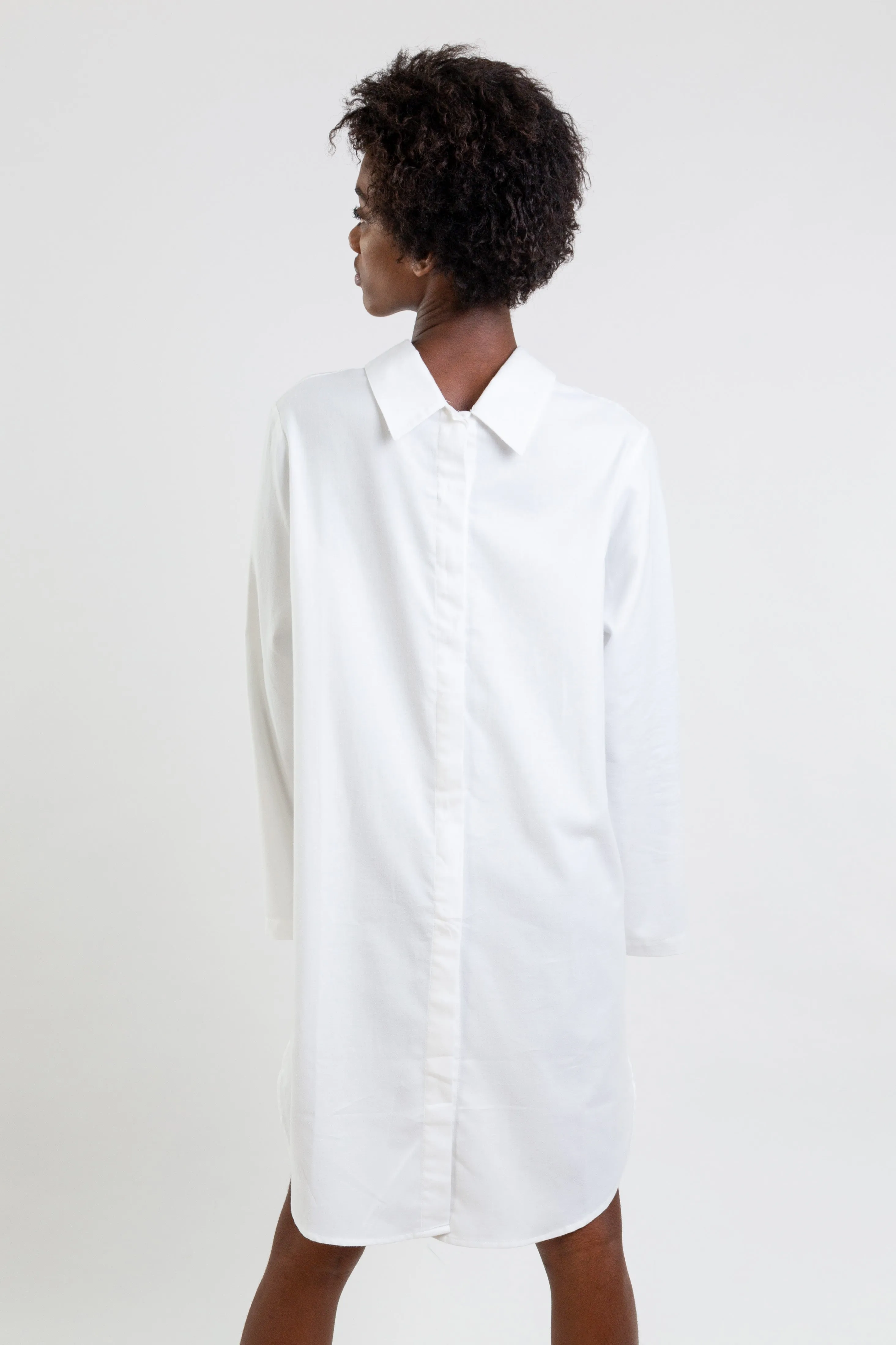 Organic cotton SHIRT DRESS
