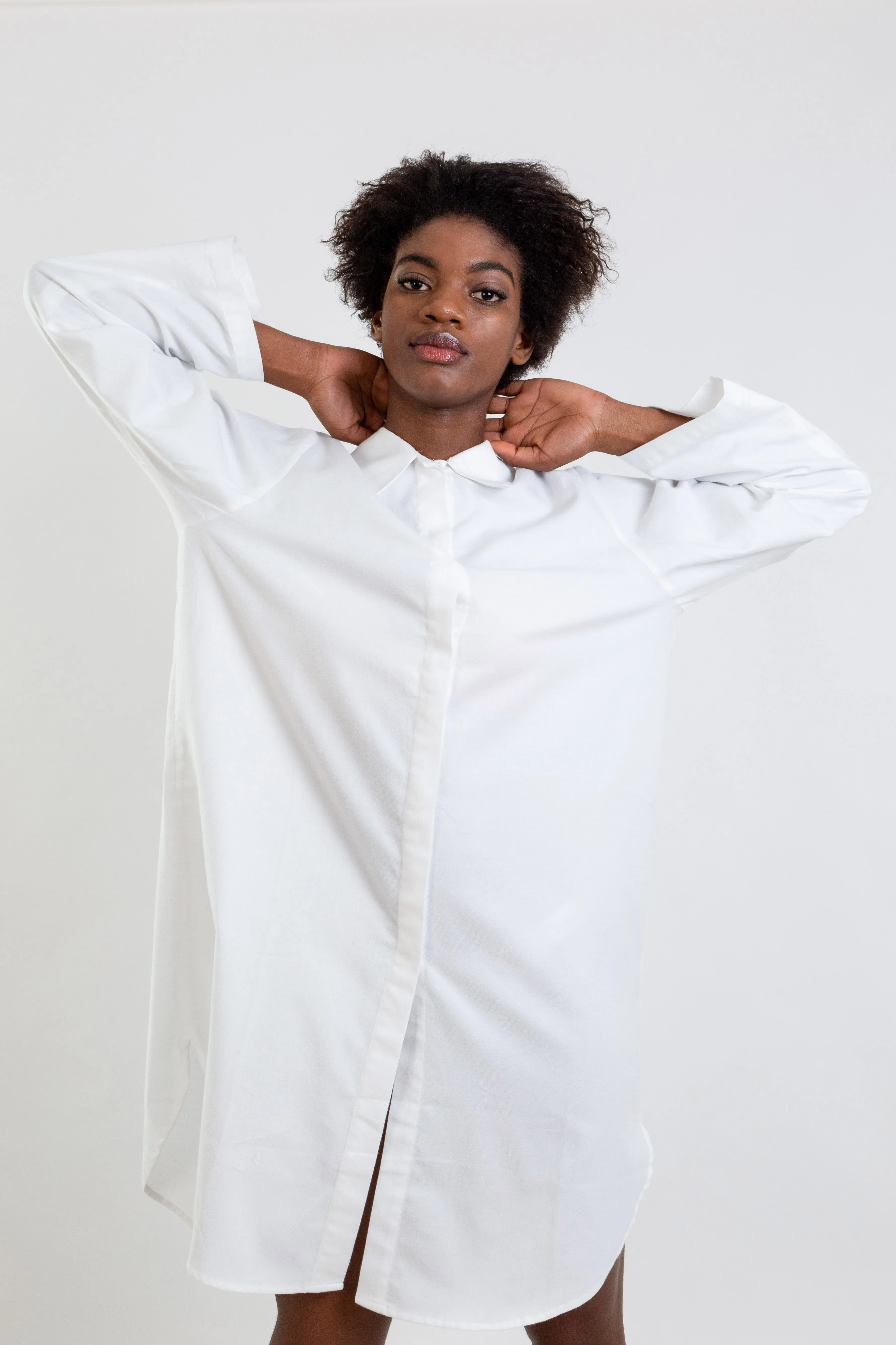 Organic cotton SHIRT DRESS