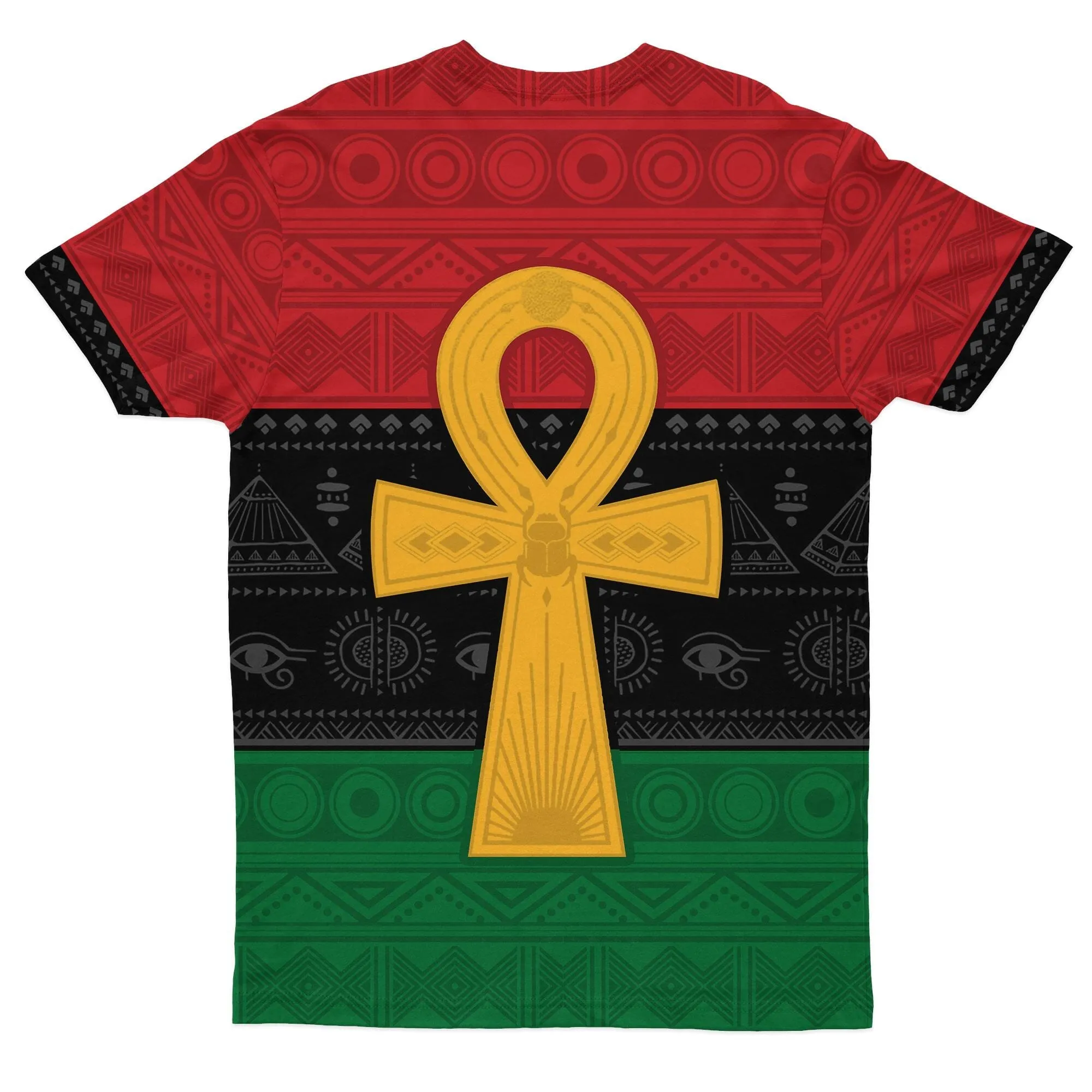 Pan African Ankh T-shirt And Shorts Set
