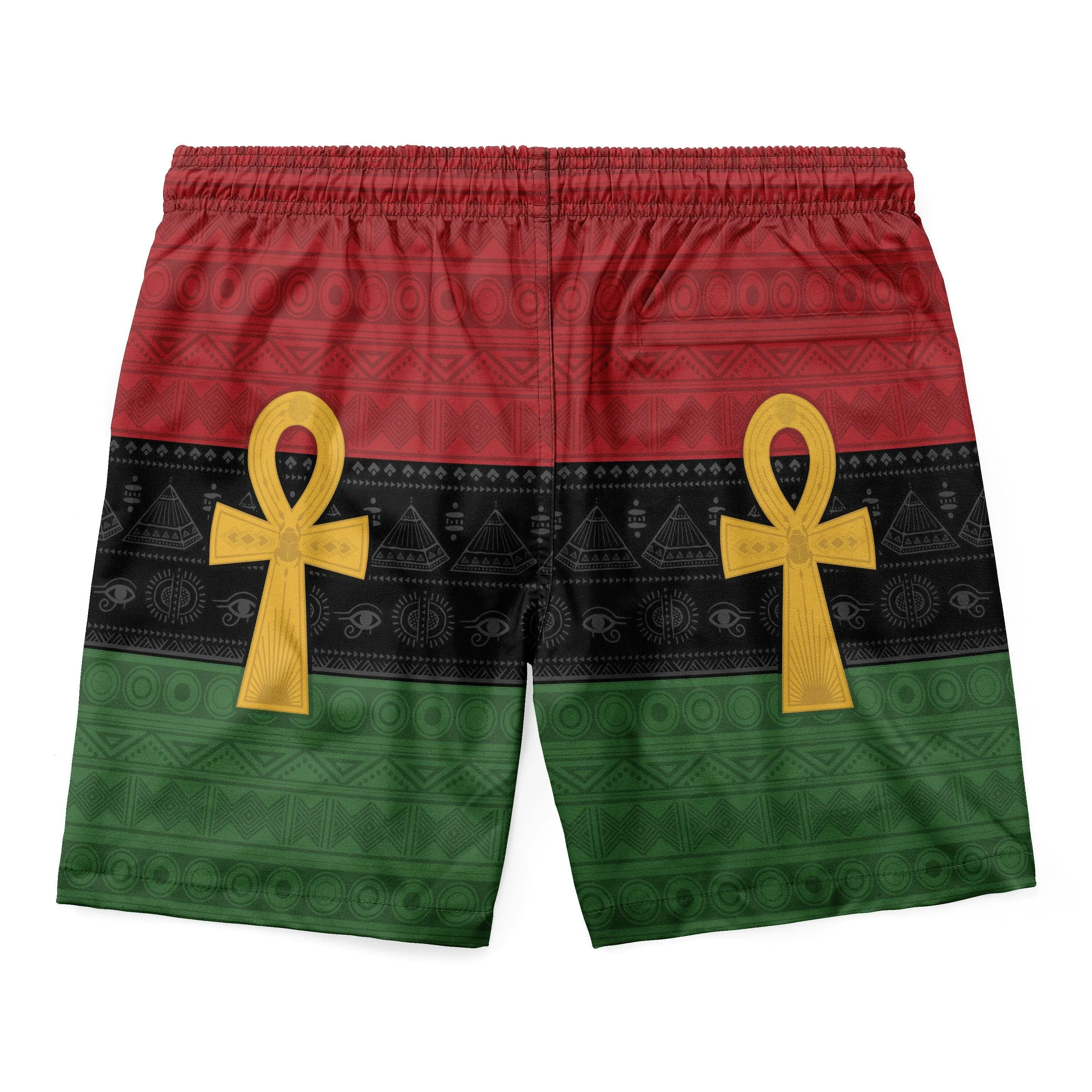 Pan African Ankh T-shirt And Shorts Set