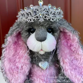 Penelope Magnolia - 21" Kid Mohair and Alpaca Toddler Artist BUNNY by Emma's Bears - OOAK