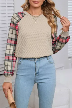 Quilted Raglan Sleeve Sweatshirt: Comfort Meets Cool Style