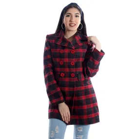 "Checked coat " -5986