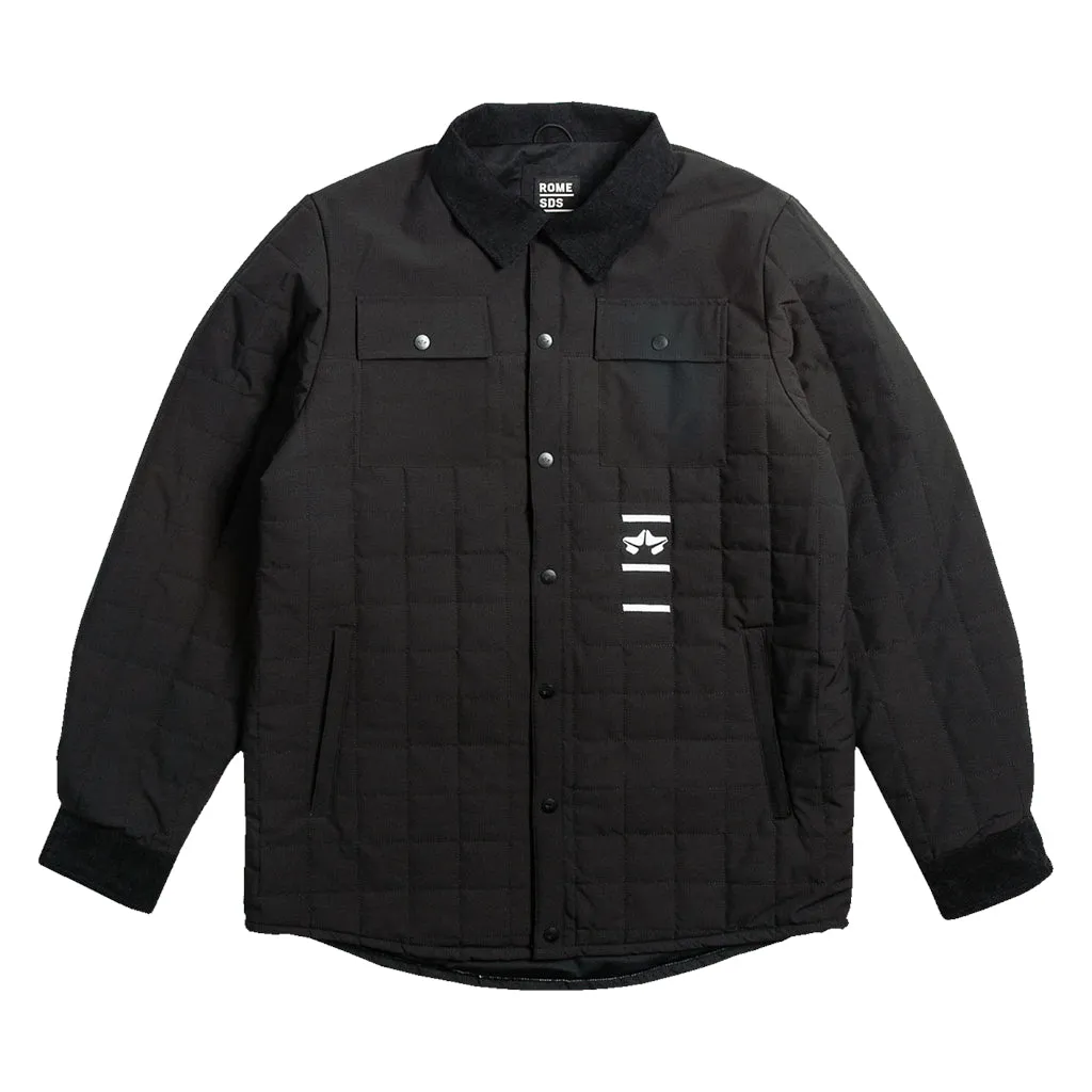Rome Shacket Snowboard Jacket - Black