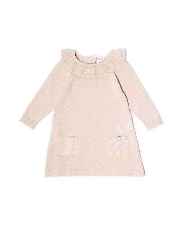 Ruffle Dress Baby Alpaca