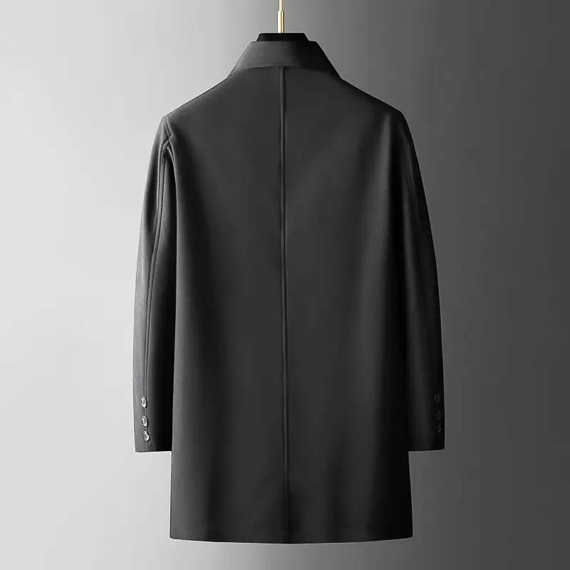 SALVADOR DUALCORE™ PLAID OVERCOAT