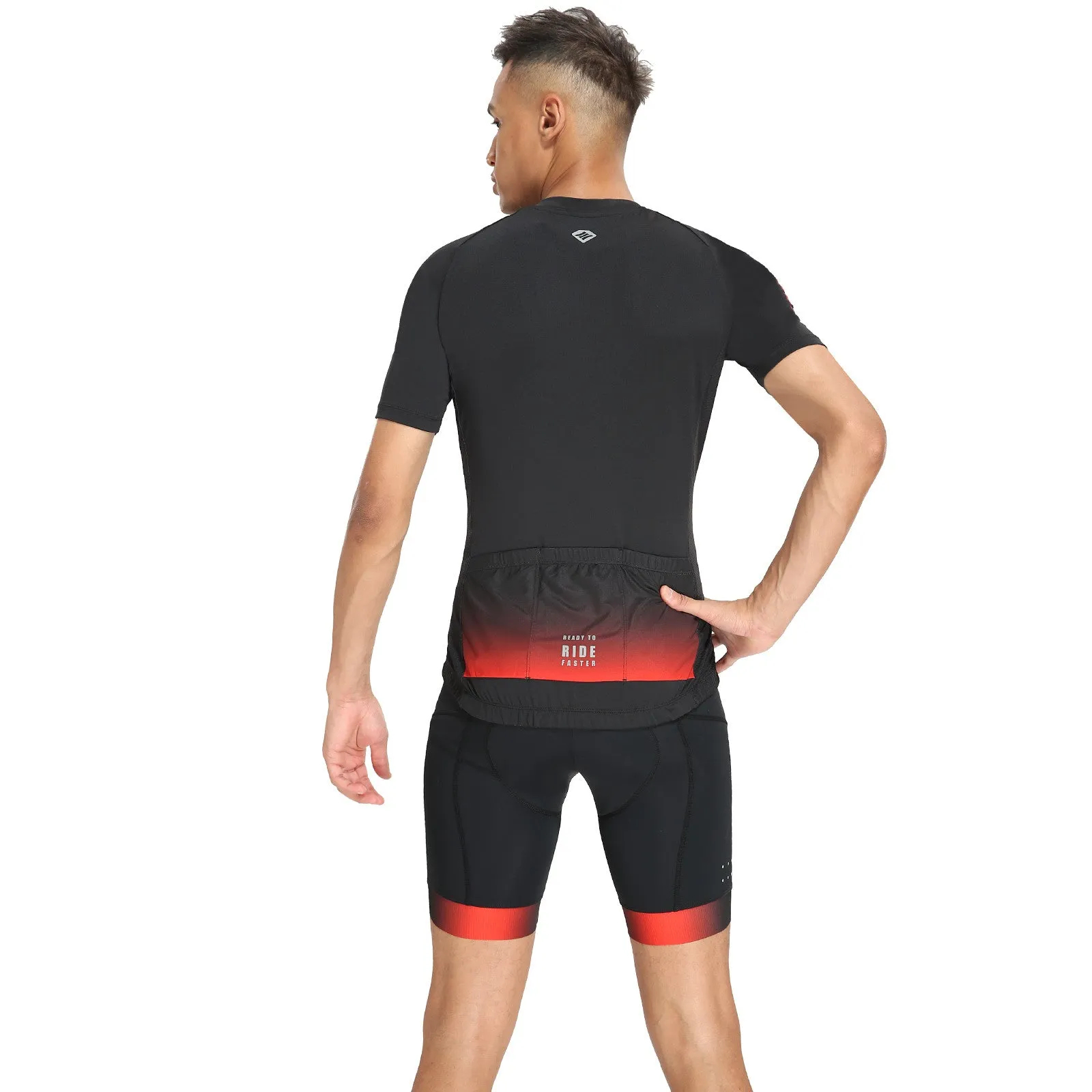 Santic Sight Pure Men Cycling short Jersey Black
