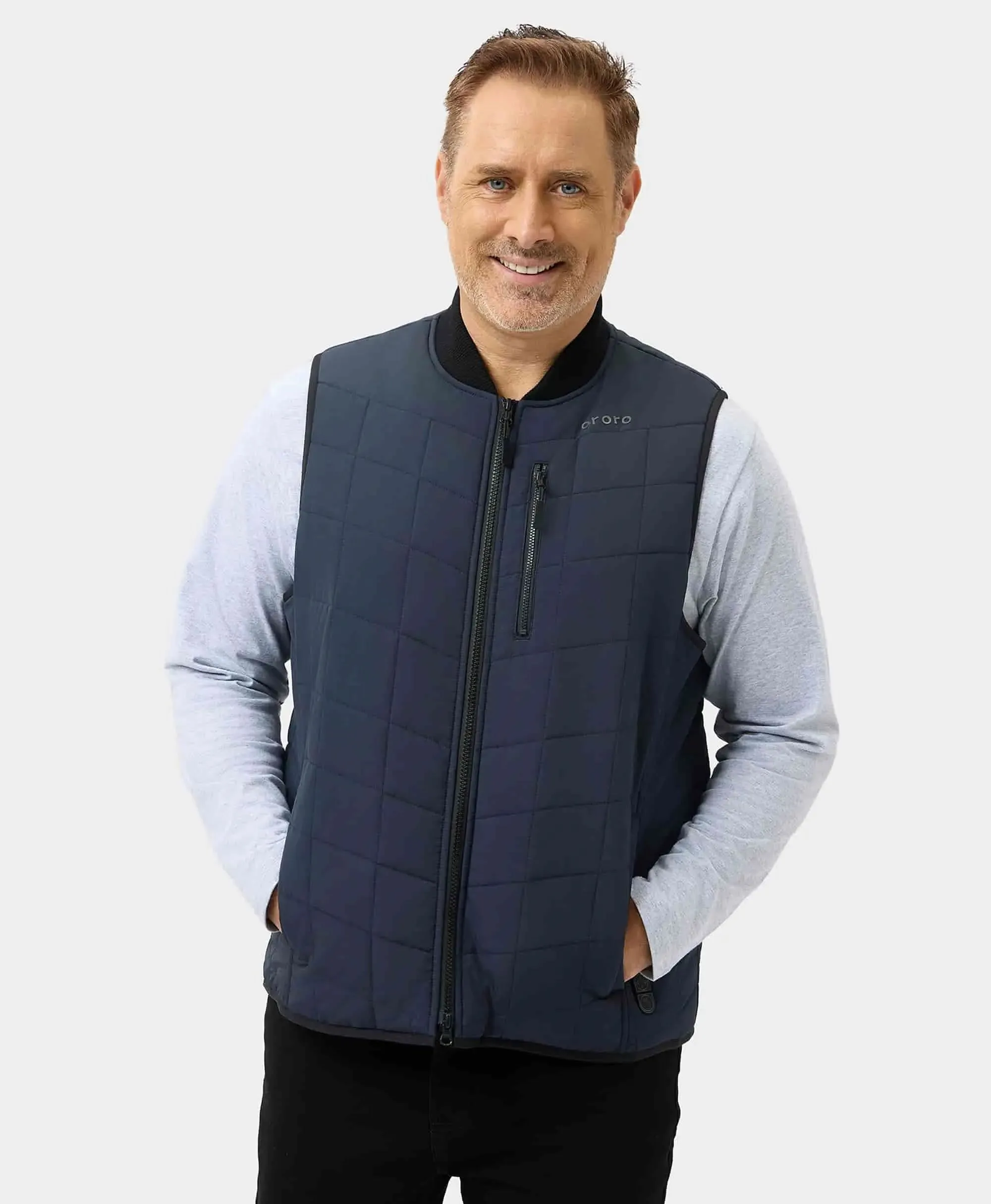 Scranton Men's 5-Zone Insulated Heated Bomber Vest (Apparel Only)