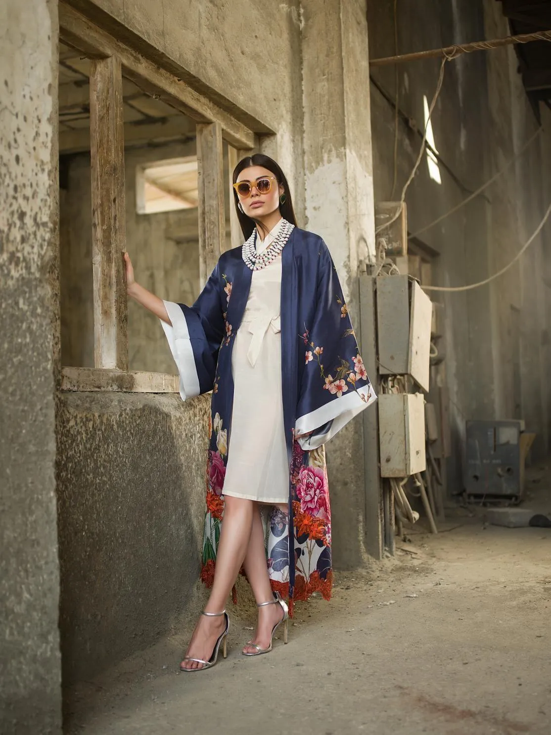 Shamaeel - Kimono Flowing Jacket - D4