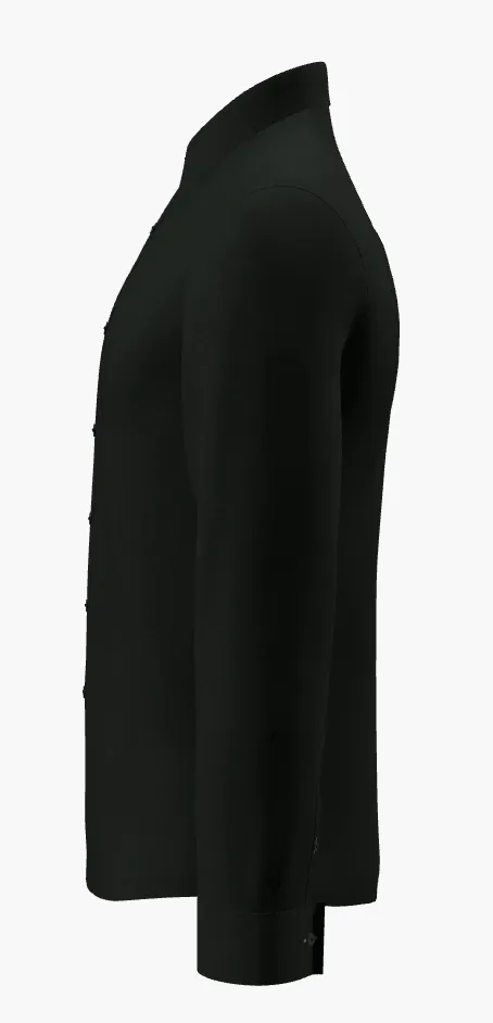 Shirt Black Egyptian Cotton / Style 515585