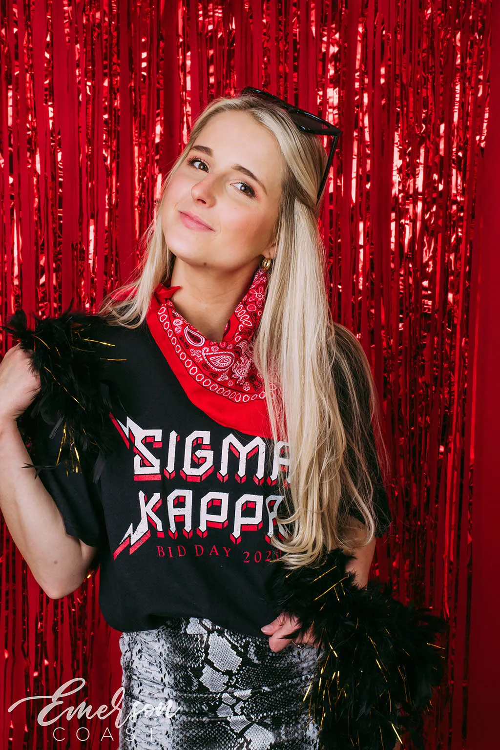Sigma Kappa Girls Tour Bid Day Rocker Tee