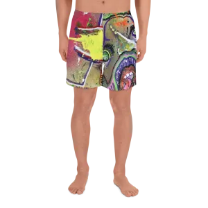 Some Things Left Unsaid Athletic Long Shorts for Mens