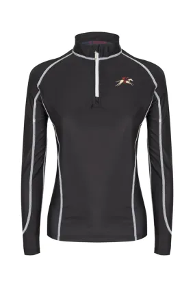 Sprint Lycra Top Black By A Little Bit Racey