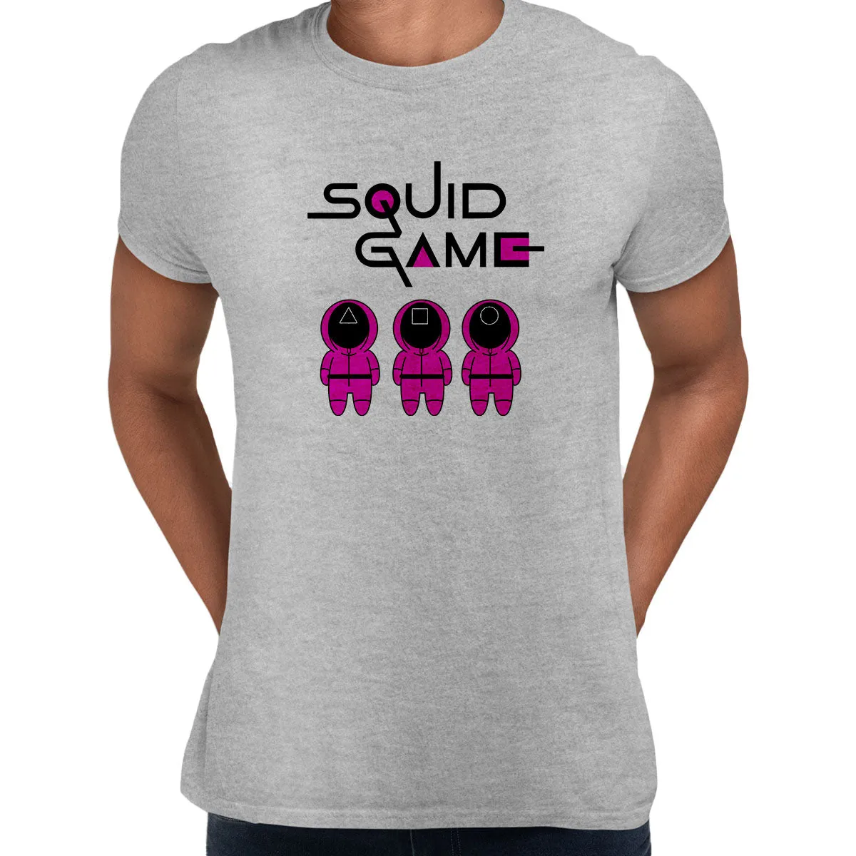 Squid Game Symbols Inspired Puzzle Logo Tee Netflix's newest drama Unisex T-Shirt