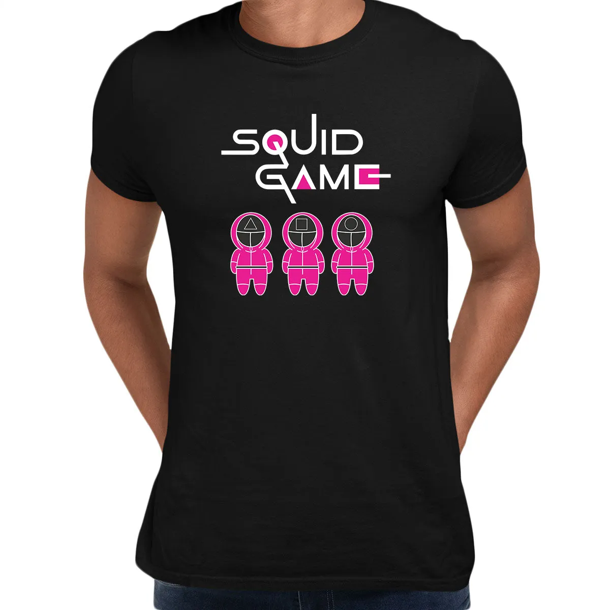 Squid Game Symbols Inspired Puzzle Logo Tee Netflix's newest drama Unisex T-Shirt