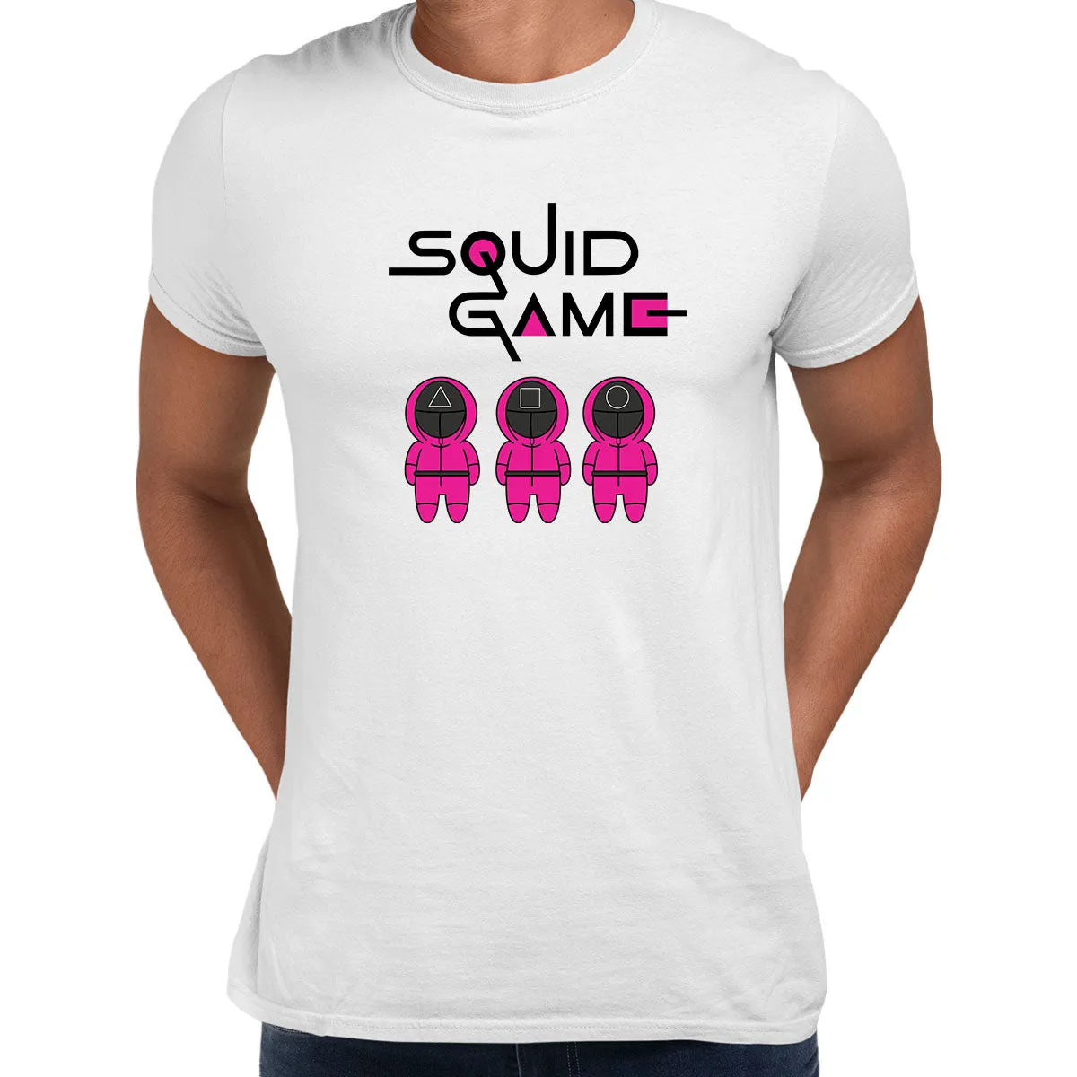 Squid Game Symbols Inspired Puzzle Logo Tee Netflix's newest drama Unisex T-Shirt