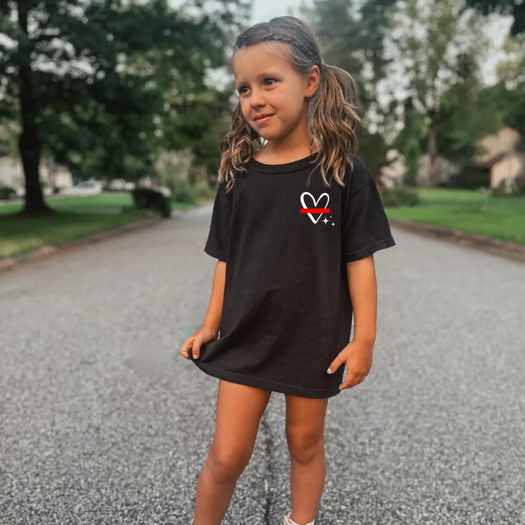 Support My Firefighter Era - Kids T-Shirt