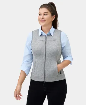 Suzanne Women's Heated Soft Armor Vest - Flecking Gray (Apparel Only)