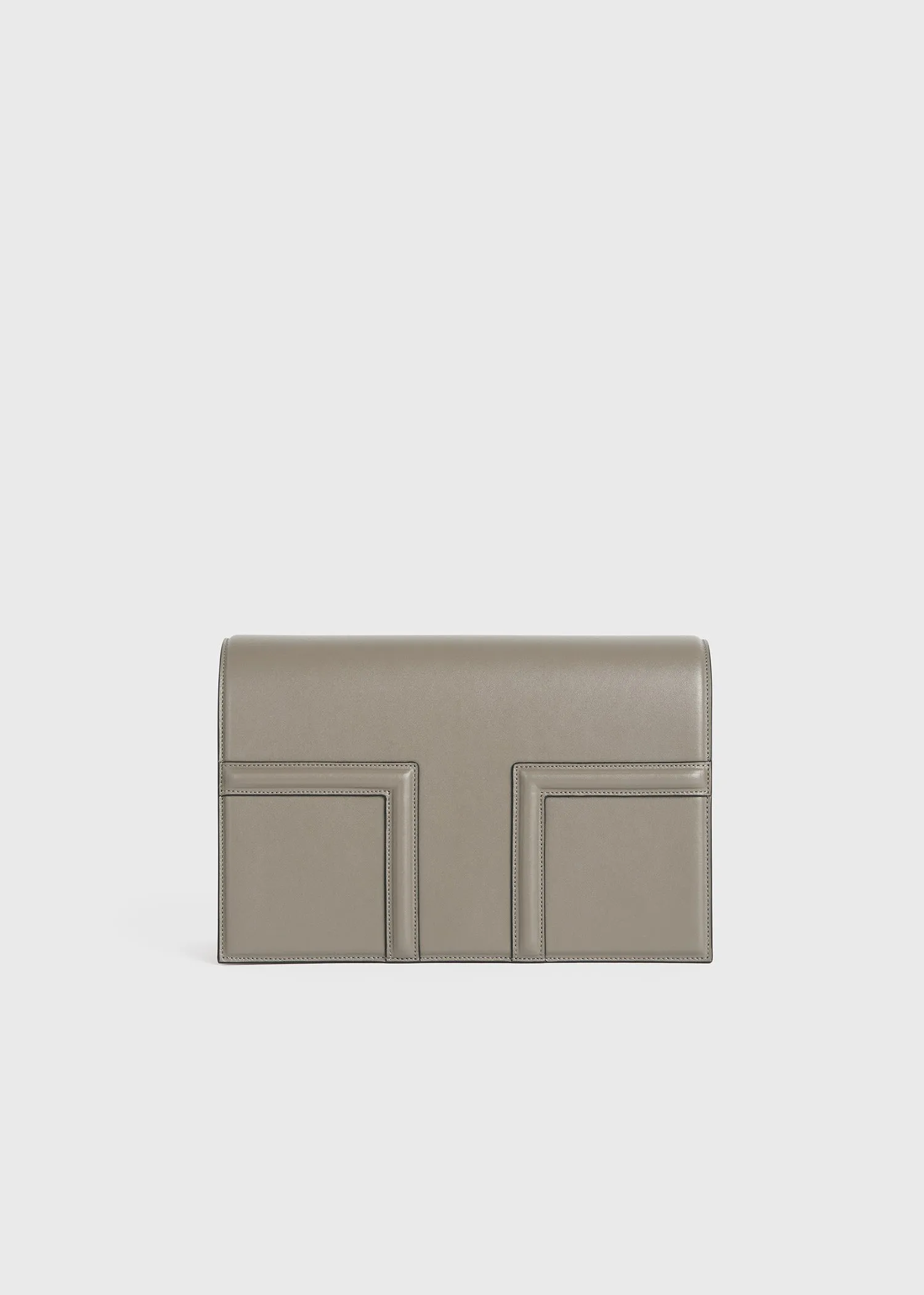 T-Flap bag taupe