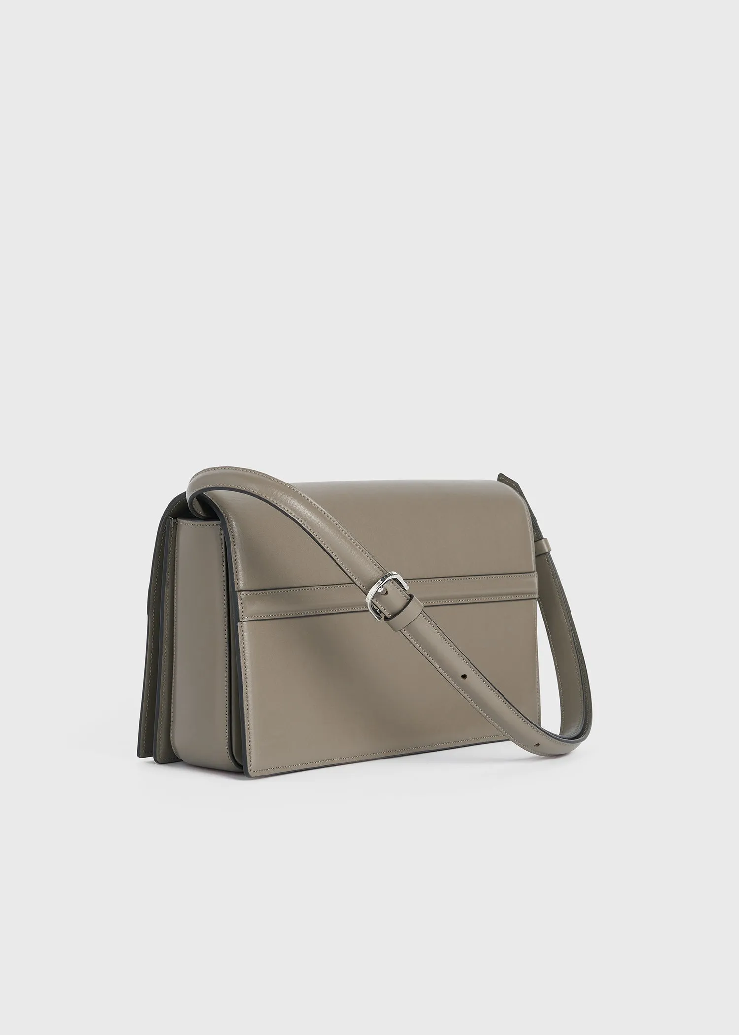 T-Flap bag taupe